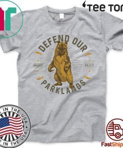 Defend Our Parklands Tee Shirts