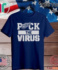 Detroit Red Wings Puck The Virus Tee Shirts