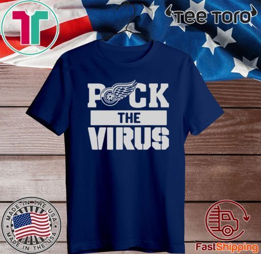 Detroit Red Wings Puck The Virus Tee Shirts