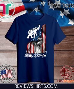 Donald Trump Republican President 2020 T-Shirt - Trump Signature USA Shirt