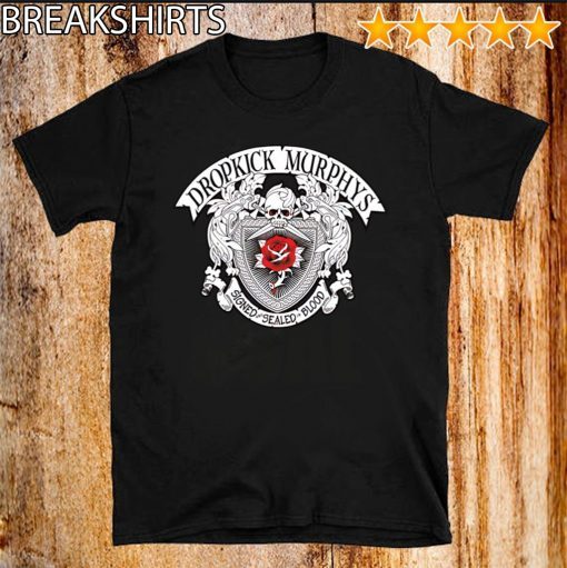 Dropkick Murphys Signed & Sealed in Blood Official T-Shirt