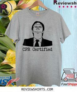 Dwight Cpr Certified Dwight Dummy Mask Official T-Shirt