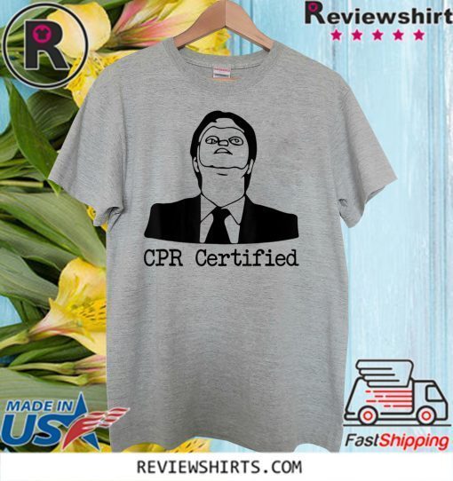 Dwight Cpr Certified Dwight Dummy Mask Official T-Shirt