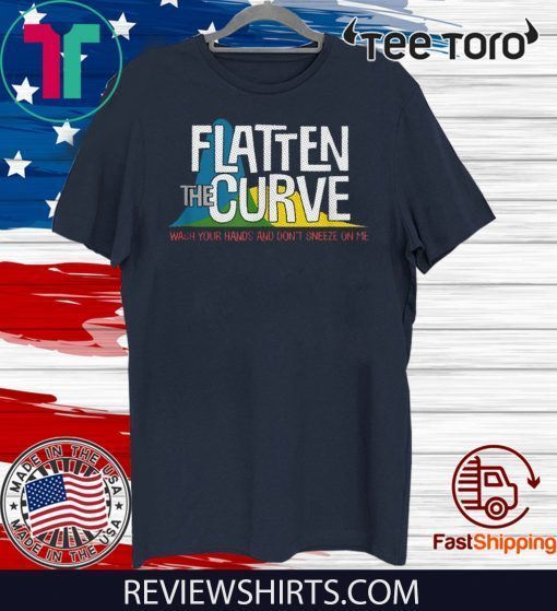 Flatten The Curve Public Health Virus Wash Your Hands 2020 T-Shirt