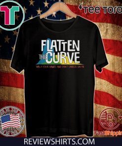 Flatten The Curve Public Health Virus Wash Your Hands 2020 T-Shirt