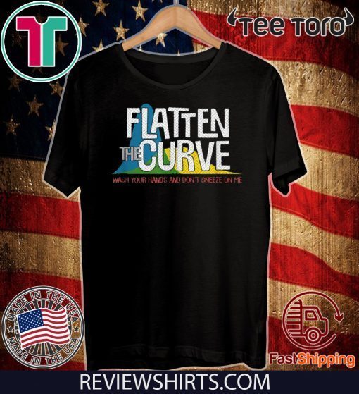 Flatten The Curve Public Health Virus Wash Your Hands 2020 T-Shirt