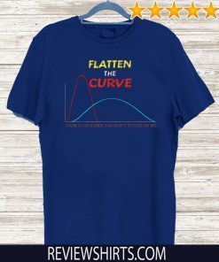 Flatten The Curve Virus Protection Shirt - Wash Your Hands T-Shirt