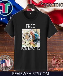 Original Free Joe Exotic Tiger King T-Shirt