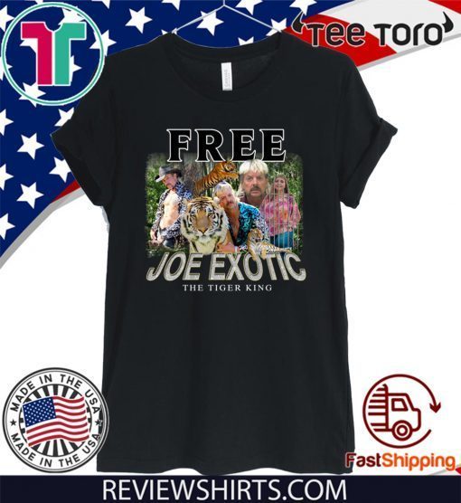 Free Joe Exotic The Tiger King Shirt carole baskin