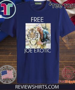 Free Joe Exotic Tiger King 2020 T-Shirt