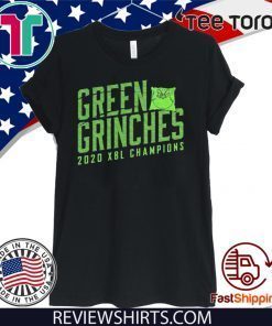 Green Grinches 2020 XBL Champions For T-Shirt