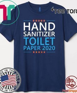 Hand Sanitizer Toilet Paper 2020 Shirt - Germs Virus Hygiene T-Shirt