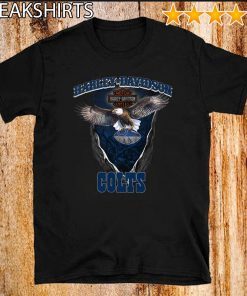 Official Harley Davidson Motor Cycles Colts T-Shirt