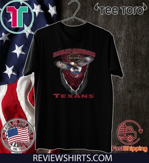 Harley-Davidson Motor Cycles Texans Limited Edition T-Shirt