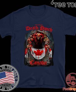 Death Punch Canada 2020 Flag Shirt