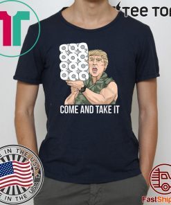 Trump 2020 Commando Toilet Paper Donald Trump America T-Shirt