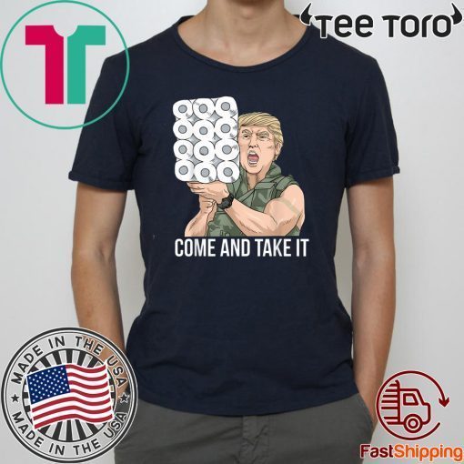 Trump 2020 Commando Toilet Paper Donald Trump America T-Shirt