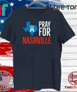 Pray For Nashville Strong Texas Supporter Official T-Shirt