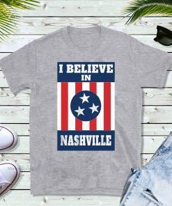 I Believe In Nashville Tornado T-Shirt - Limited Edition