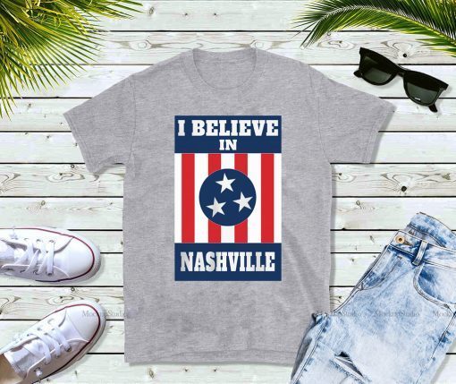 I Believe In Nashville Tornado T-Shirt - Limited Edition