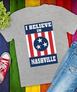 I Believe In Nashville Tornados Official T-Shirt 