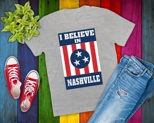 I Believe In Nashville Tornados Official T-Shirt 