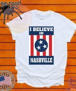 I Believe In Nashville Tornados Official T-Shirt 