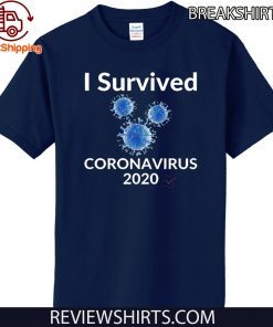 I Survived Coronavirus 19 2020 T-Shirt