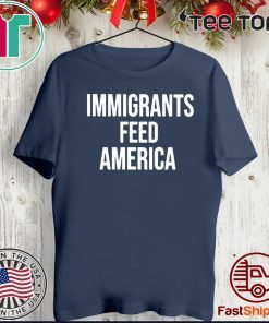 Jose Andres wears Immigrants Feed America For T-Shirt