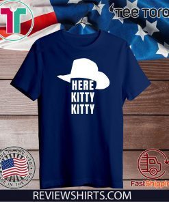 Joe Exotic Here Kitty Kitty Tiger King Music Video Official T-Shirt