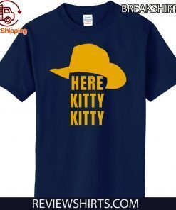 Joe Exotic Tiger King Here Kitty Kitty Official T-Shirt