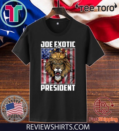 Joe Exotic for President Flag For T-Shirt