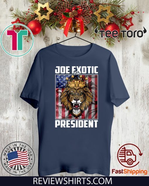 Joe Exotic for President Flag For T-Shirt