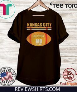 Kansas City Football Fan Missouri Kc Great T-Shirt