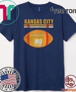Kansas City Football Fan Missouri Kc Great T-Shirt