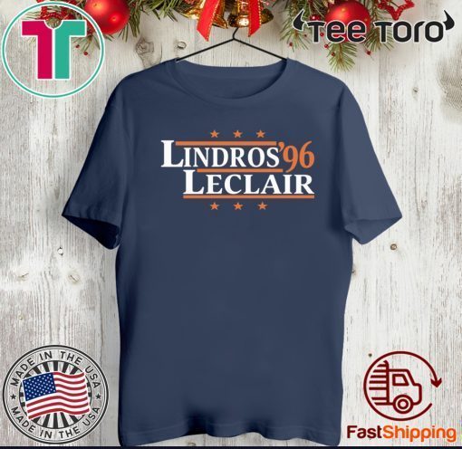 LINDROS & LeCLAIR 1996 Official T-Shirt