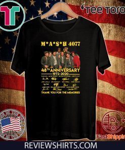 MASH 4077 48th anniversary 1972-2020 Shirt