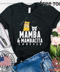 Mamba And Mambacita Forever Kobe And Gigi Bryant Official T-Shirt