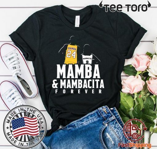 Mamba And Mambacita Forever Kobe And Gigi Bryant Official T-Shirt