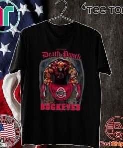 Death Punch Buckeyes Flag T-Shirt - Limited Edition