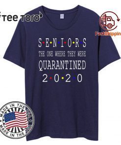 Senior 2020 Shit Getting Real - Class Of 2020 Graduation Senior Funny Quarantine Original T-Shirt