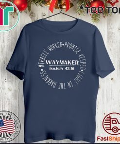 Miracle Worker Promise Keeper Waymaker Official T-Shirt