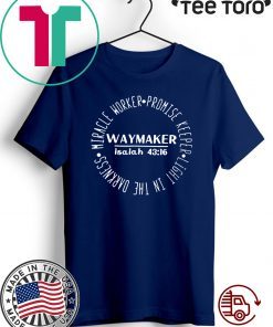 Miracle Worker Promise Keeper Waymaker T-Shirt - Limited Edition