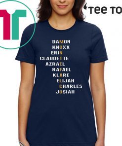 Montefalco Damon Knoxx Erin Claudette Azrael Official T-Shirt