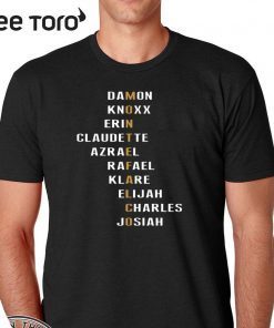 Montefalco Damon Knoxx Erin Claudette Azrael Official T-Shirt