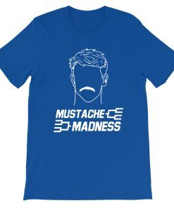 Mens Mustache Madness T-Shirt