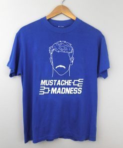 Mens Mustache Madness T-Shirt