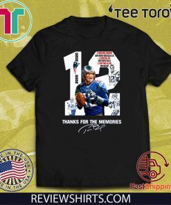 THANK YOU TOM SHIRT - Thank You For The Memories 2000 – 2020 T-Shirt