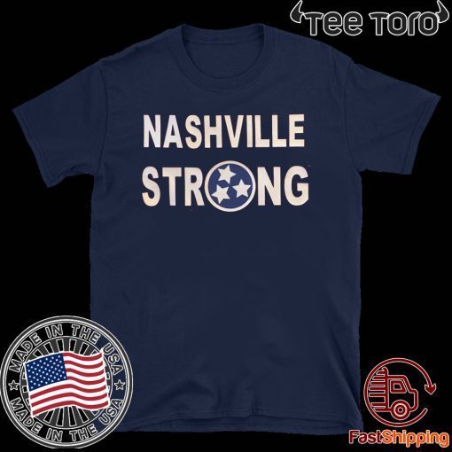 Nashville Strong Retro Vintage Nashville 2020 T-Shirt