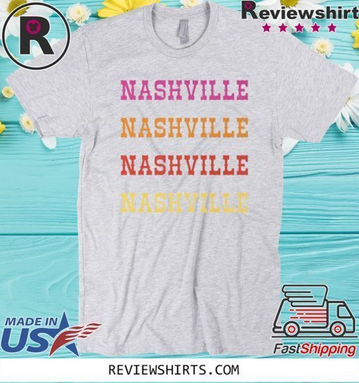 Nashville Strong Support Nashville Official T-Shirt